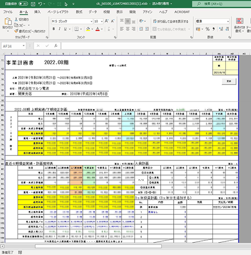 事業計画