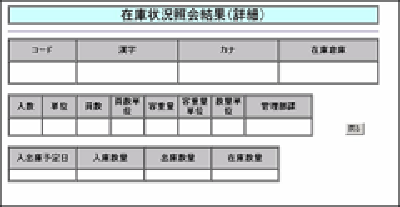 在庫状況照会システム